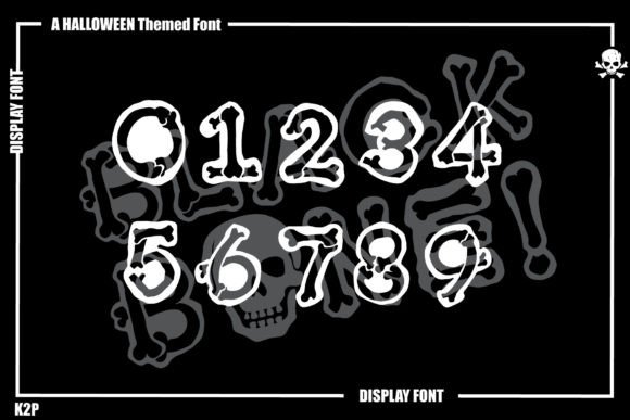 Black Bone! Font - Preview 4