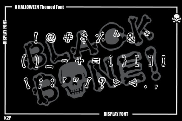 Black Bone! Font - Preview 5