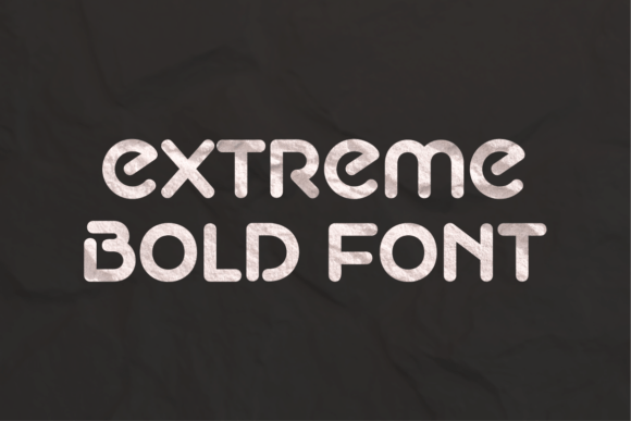 Crapoe Font - Preview 2