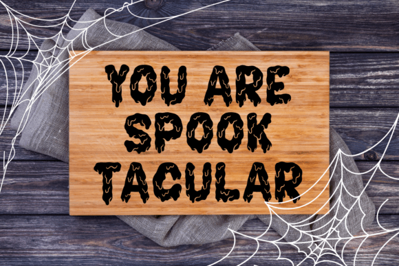 Cake Zombie Font - Preview 3