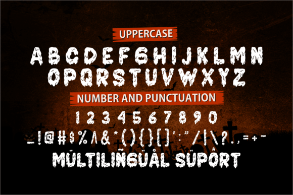 Cake Zombie Font - Preview 6
