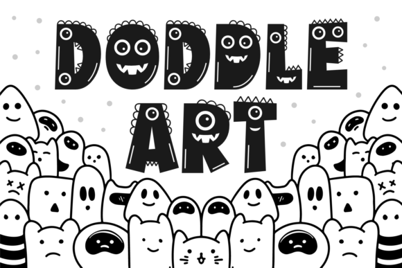 Chucky Monster Font PNG with transparent background - Preview 2