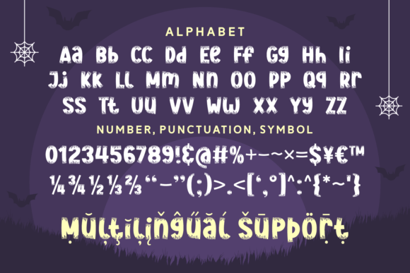 Creepy House Font - Preview 5