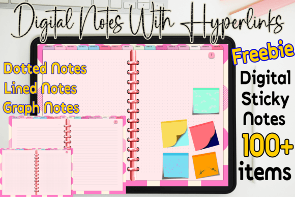 Digital Notes with Hyperlinked Graphic Crafts By MOMAT THIRTYONE