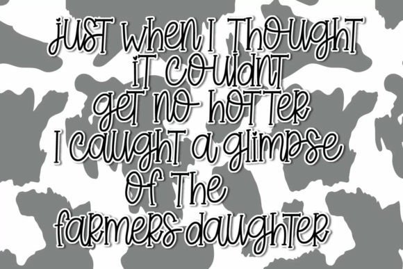 Farmers Daughter Font - Preview 2