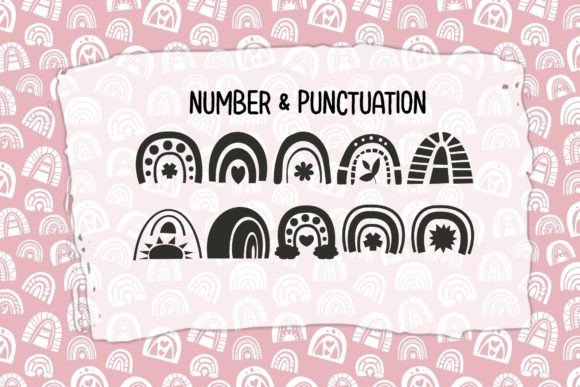 Funny Rainbow Font - Preview 2