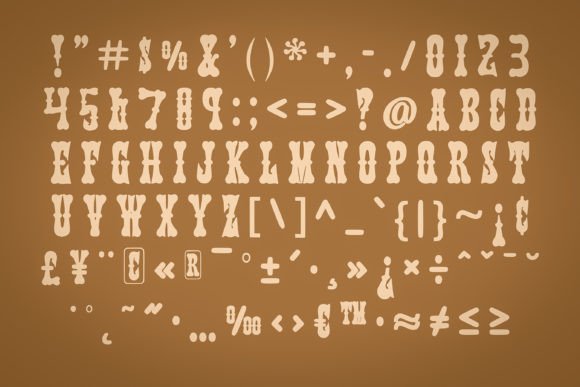 Jukebox Hero Font PNG with transparent background - Preview 1