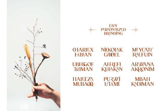 Religath Font PNG with transparent background - Preview 1