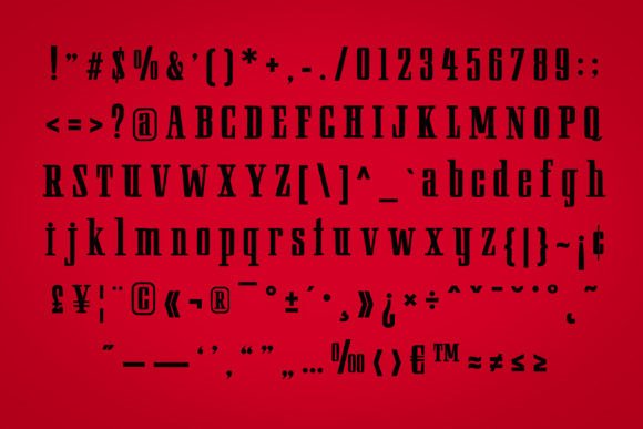 Republic Font PNG with transparent background - Preview 2