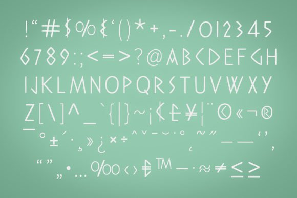 Runic Font PNG with transparent background - Preview 1