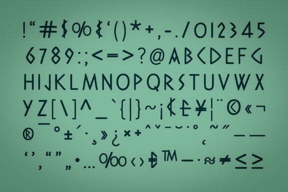 Runic Font PNG with transparent background - Preview 2