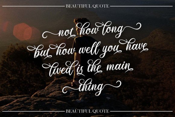 Sedatty Font PNG with transparent background - Preview 3