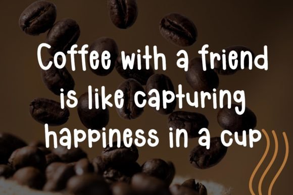 Caffeinated Font - Preview 1