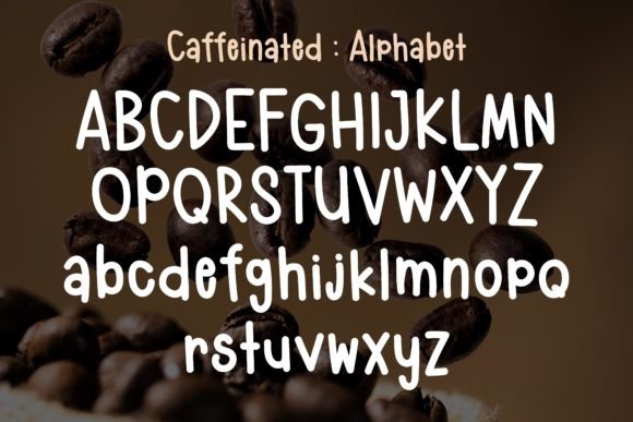 Caffeinated Font - Preview 2