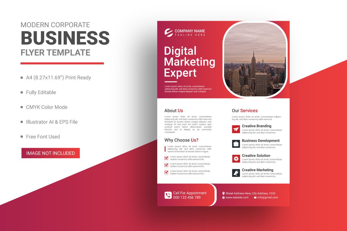 Corporate Creative Business Flyer Design Graphic by nazmulislam14 ...