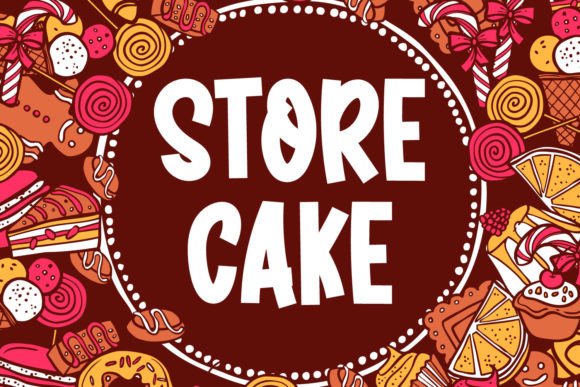 Dreaming Cake Font - Preview 1