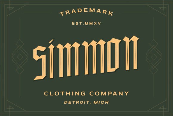 Gargamoth Font - Preview 2