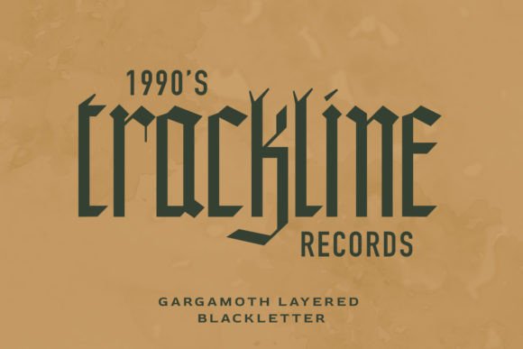 Gargamoth Font - Preview 3