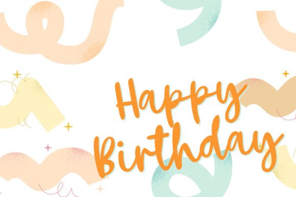 Gold Shery Font - Preview 3