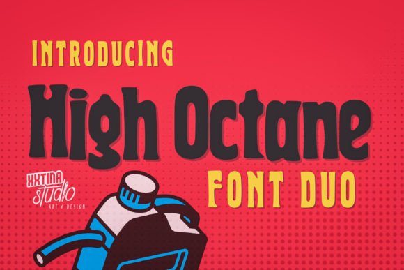 High Octane Font - Preview 4