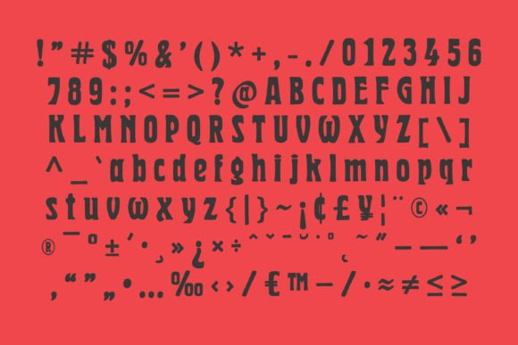 High Octane Font - Preview 1