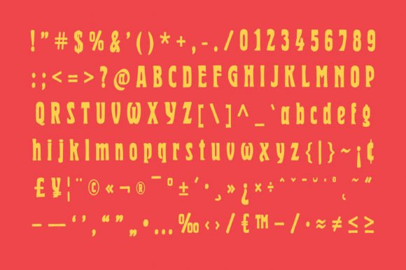 High Octane Font - Preview 3
