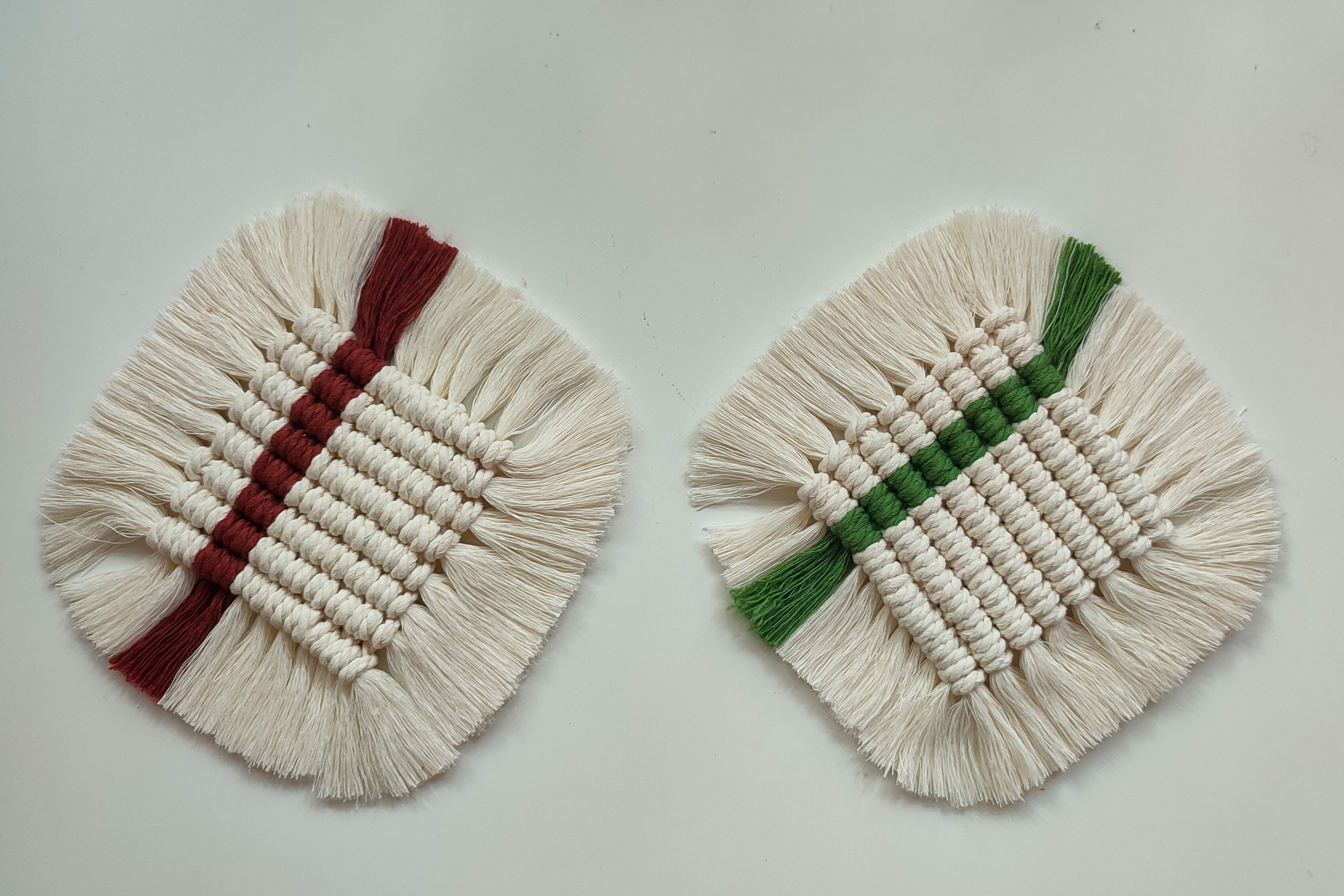 Macrame Coasters