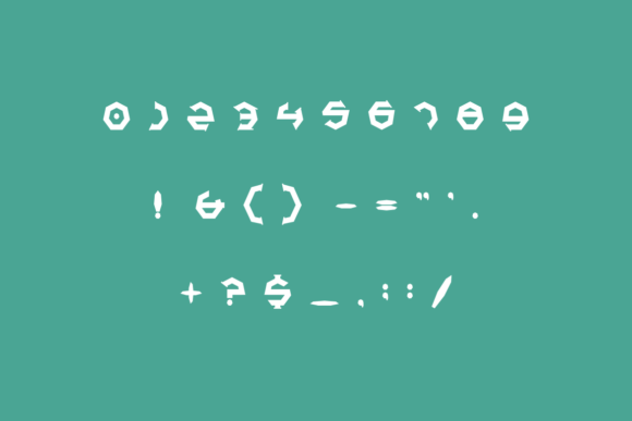 Quantun Font PNG with transparent background - Preview 2