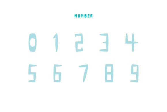 Quicky Font PNG with transparent background - Preview 3