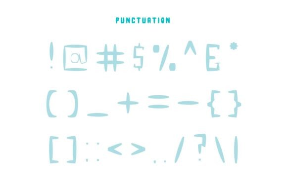 Quicky Font PNG with transparent background - Preview 4