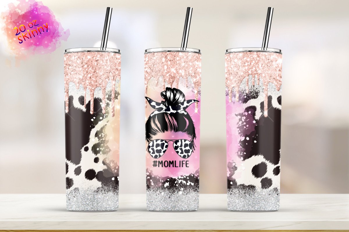 20oz Tumbler Cowhide Sublimation Graphic by LinDesign · Creative Fabrica