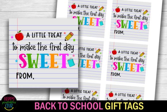 A Little Treat I Back to School Gift Tag