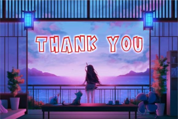 Anime Font - Preview 3