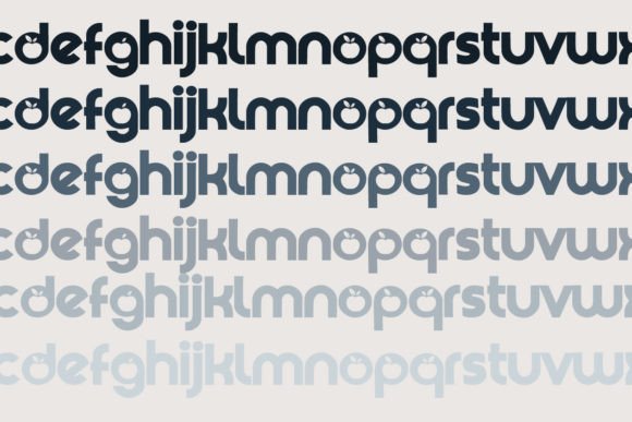 Apple for Teacher Font - Preview 4