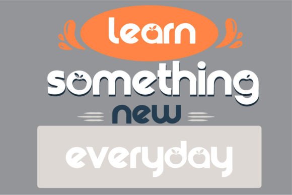 Apple for Teacher Font - Preview 5