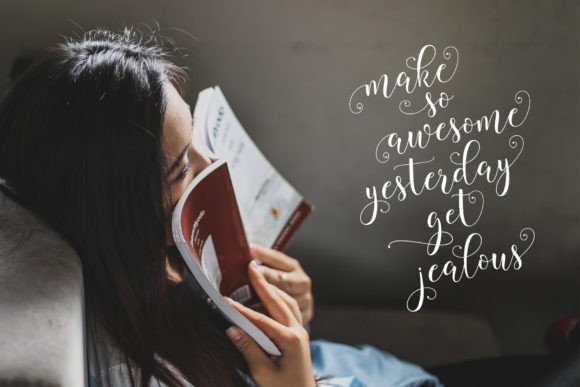 Billgrotia Script Font - Preview 3