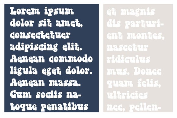 Boogie Box Font PNG with transparent background - Preview 3