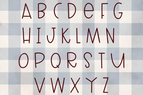Candy Canes Font - Preview 1