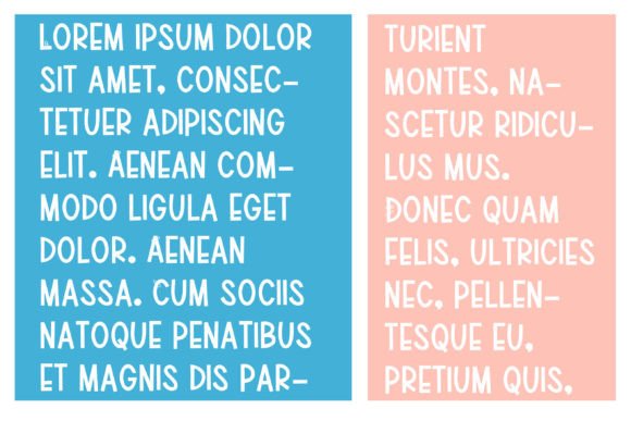 Clipped Font - Preview 3