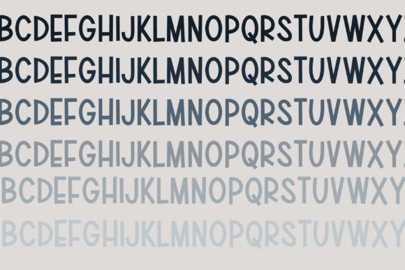 Clipped Font - Preview 4