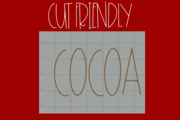 Cocoa Mug Font - Preview 1