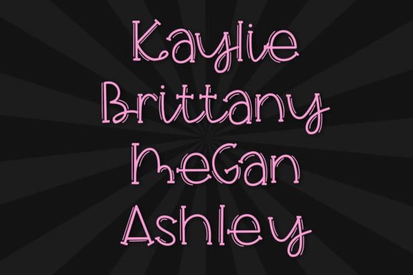 Crazy Shake Font - Preview 3