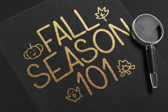 Fall Font - Preview 2