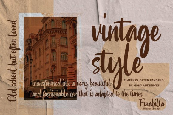 Finabilla Font - Preview 1