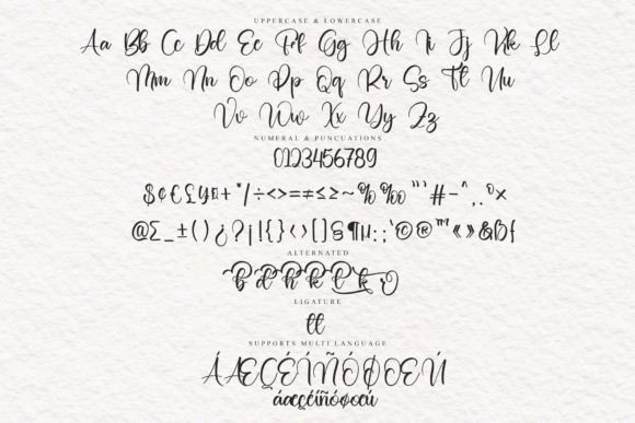 Flicker Font - Preview 6