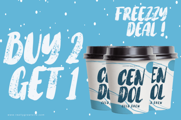 Grunge Marker Font - Preview 5