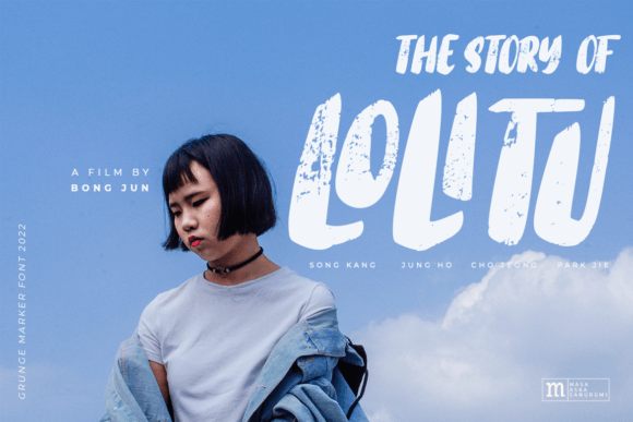 Grunge Marker Font - Preview 6