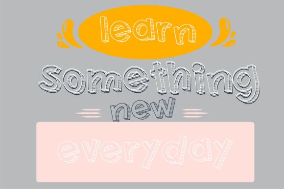 Hangman 3d Font - Preview 5