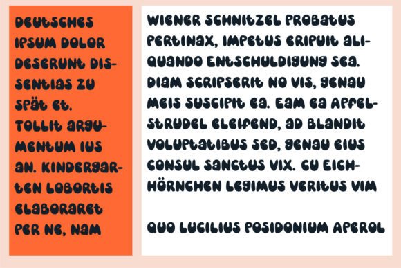 Hippy Font PNG with transparent background - Preview 6