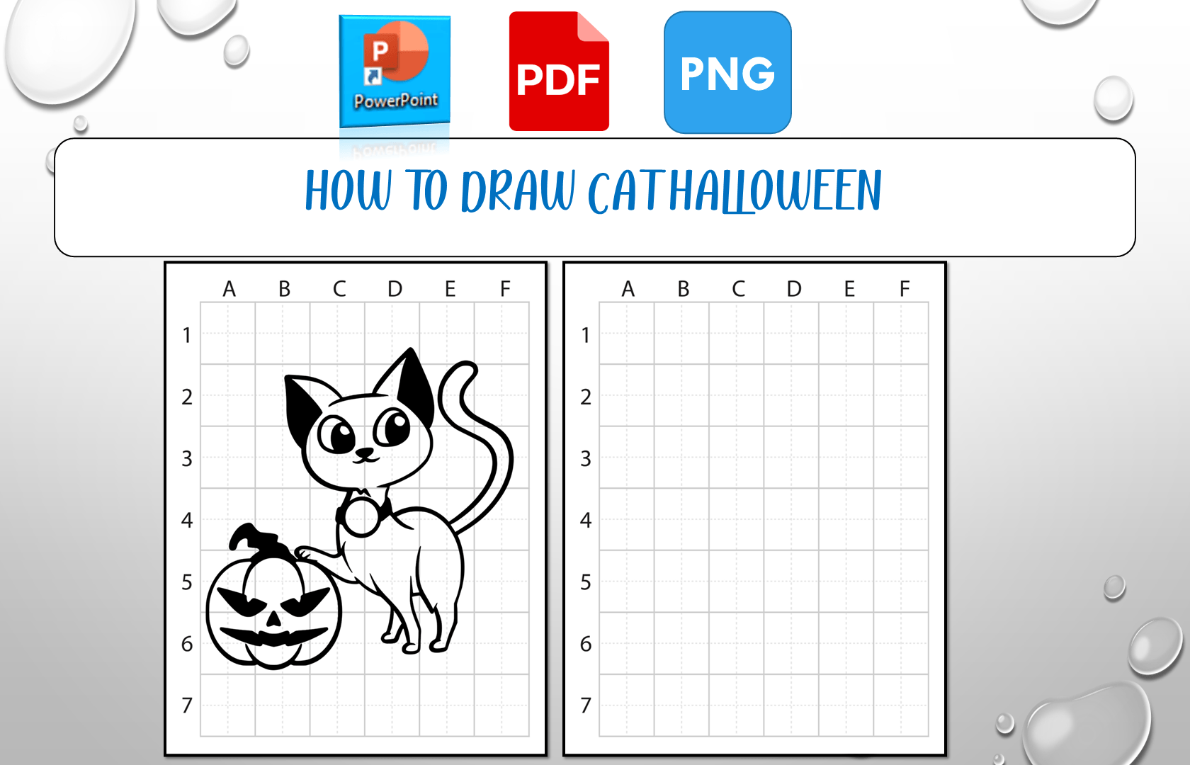 How to Draw CAT HALLOWEEN